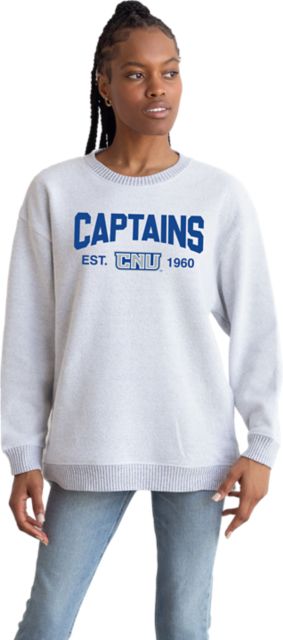 Christopher Newport University Captains Women's Warmup Crewneck Sweatshirt