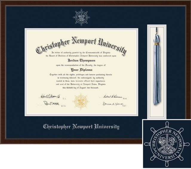 Church Hill Classics Tassel Diploma Frame. Bachelors, Masters. - ONLINE ONLY