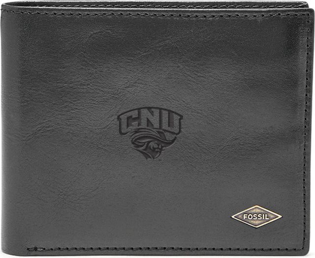 Fossil Leather Ryan RFID Flip ID Bifold - Black - ONLINE ONLY