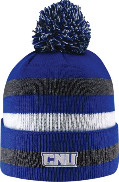 Christopher Newport University Cuff Pom Knit Hat