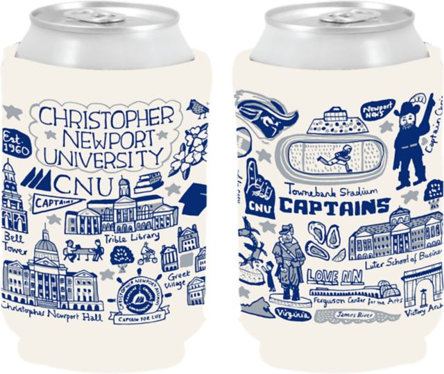 Christopher Newport University Julia Gash Can Coozie