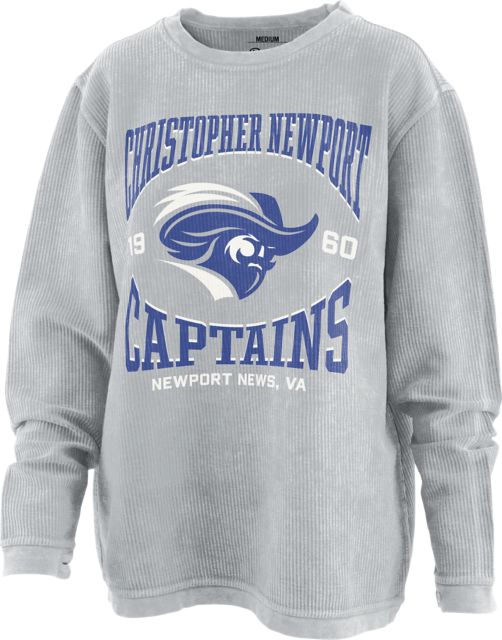 Christopher Newport University Women's Corded Crewneck Sweatshirt