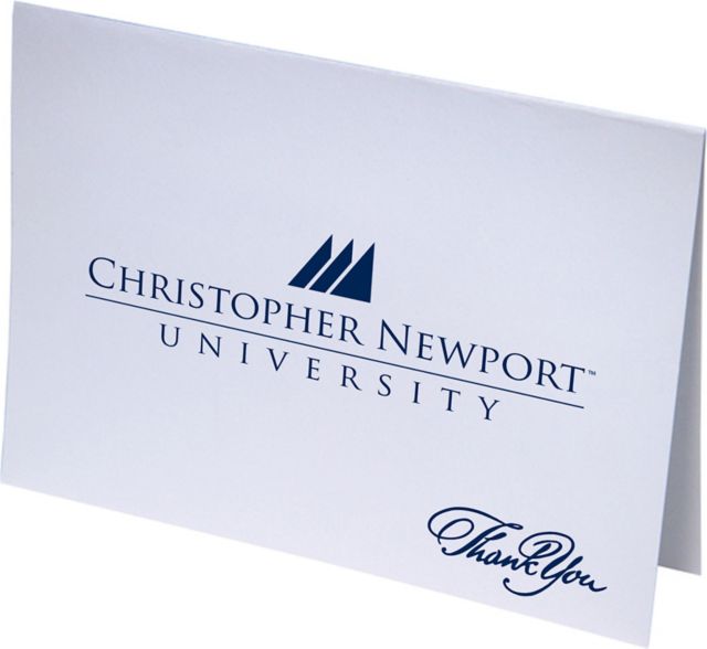 Christopher Newport University Thank You Notevards 10-Pack