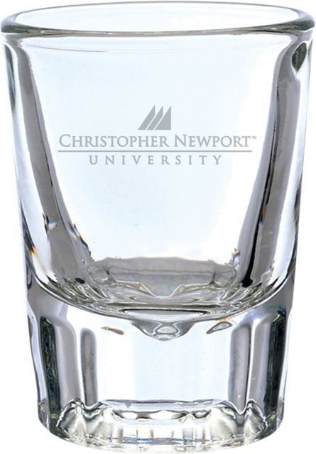 Christopher Newport University Collectors Glass