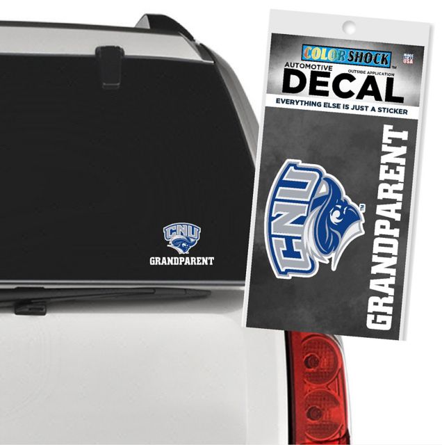 Christopher Newport University Captains Grandparent Decal