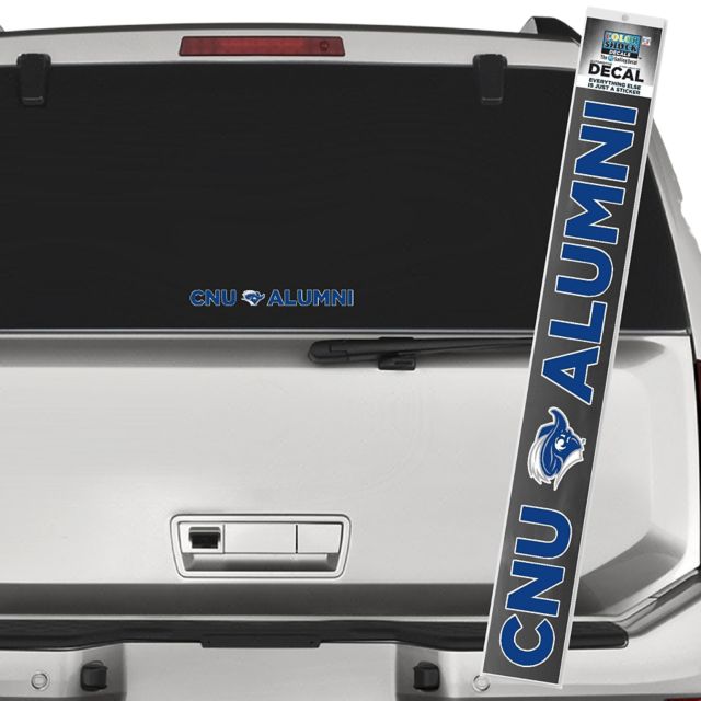 Christopher Newport University Captains Alumni Strip Decal
