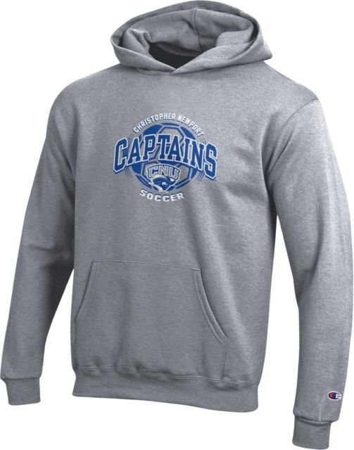 Christopher Newport University Captains Youth Hooded Sweatshirt