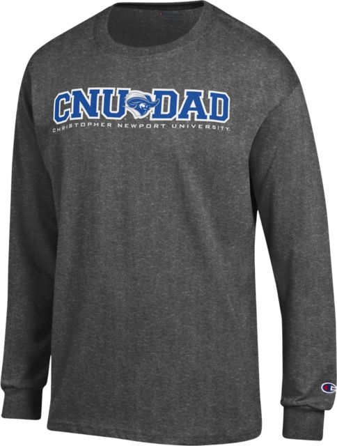Christopher Newport University Captains Dad Long Sleeve T-Shirt