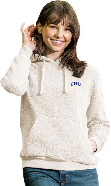 Christopher Newport University Women's Sherpa Hooded Sweatshirt