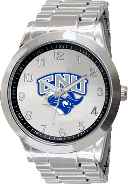 Christopher Newport University 44mm Men's Stainless Steel Watch
