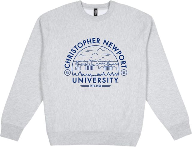 Christopher Newport University Premium Heavyweight Pullover Fleece Crewneck - ONLINE ONLY