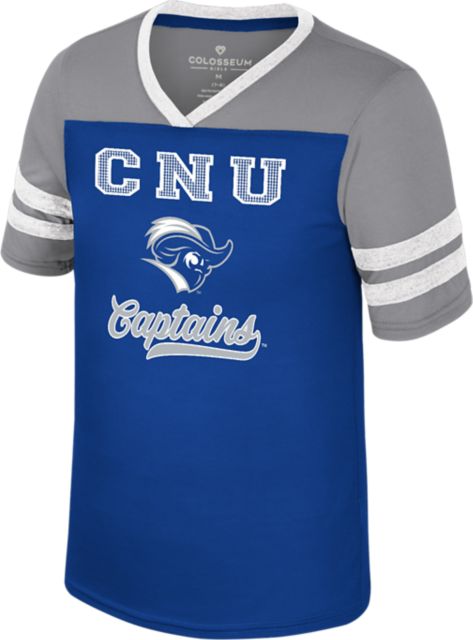 Christopher Newport University Captains Youth Girls Bling Short Sleeve T-Shirt