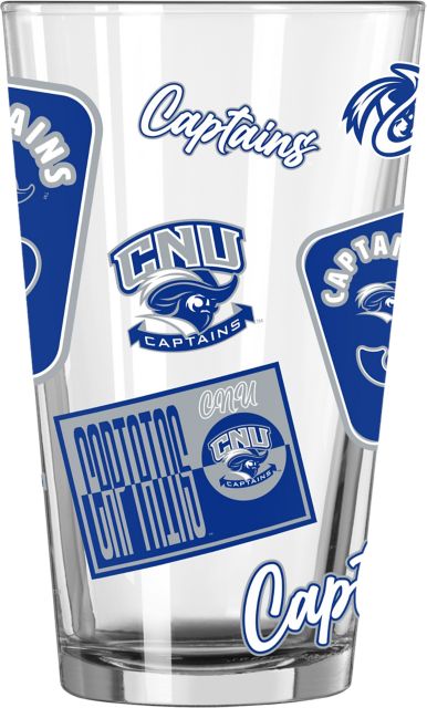 Christopher Newport University 16 oz. Pint Glass