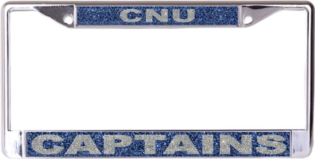 Christopher Newport University Captains License Plate Frame