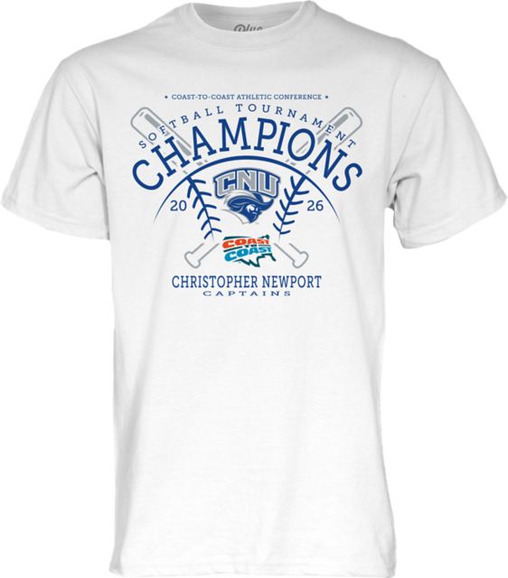Christopher Newport University Softball 2026 Conference Champions Short Sleeve T-Shirt