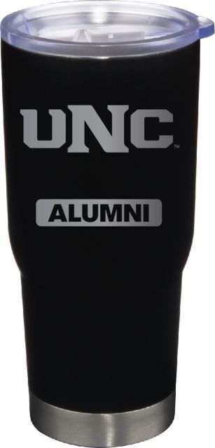22 oz Matte Black Stainless Steel Tumbler Alumni