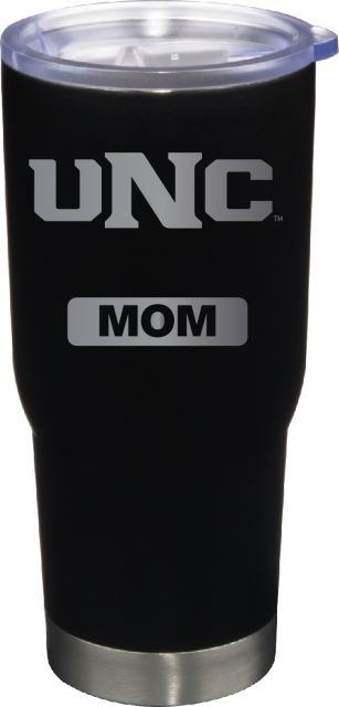 22 oz Matte Black Stainless Steel Tumbler Mom