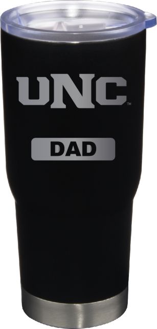 Dad of the Year Matte Black Steel Thermos Cup