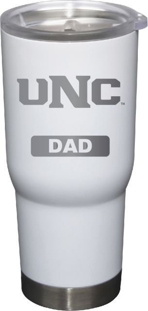 22 oz White Stainless Steel Tumbler Dad