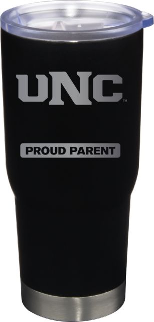 22 oz Matte Black Stainless Steel Tumbler Proud Parent