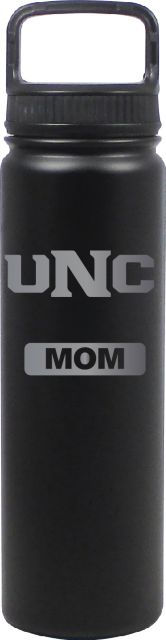 24 oz Matte Black Stainless Steel Water Bottle Mom