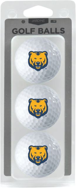 University of Northern Colorado 3 Pack Golf Balls