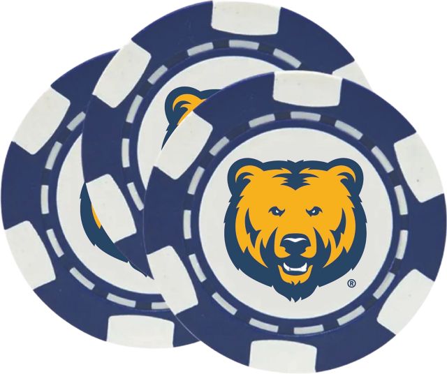 University of Northern Colorado Chip Ball Marker 3 Pack
