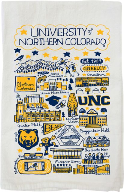 University of Northern Colorado Kitchen Towel