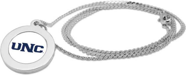 CSI Silver Pendant Necklace With Colored Medallian - ONLINE ONLY