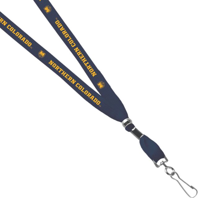 University of Northern Colorado Bears 3/8'' Swivel Hook Lanyard