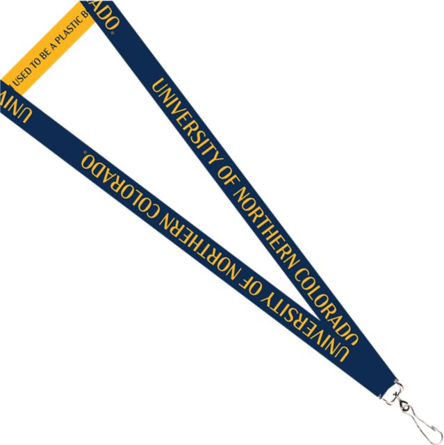 University of Northern Colorado Recycled Lanyard