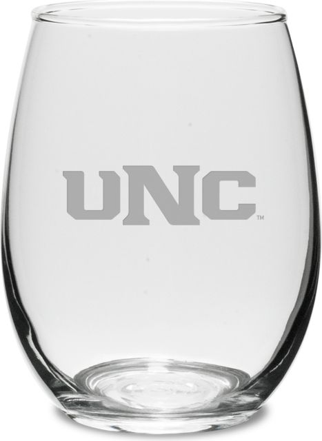 University of Northern Colorado 15 oz. Stemless Wine Glass