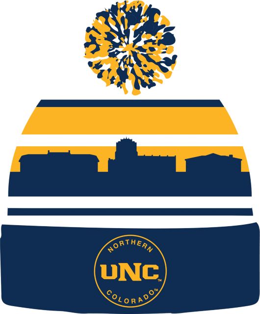 University of Northern Colorado Knit Pom Beanie
