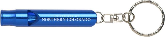 University of Northern Colorado Whistle Keychain