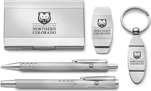 University of Northern Colorado 5-Piece Deskset