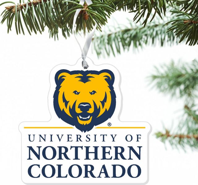 University of Northern Colorado Bears 3 x 4 Ornament