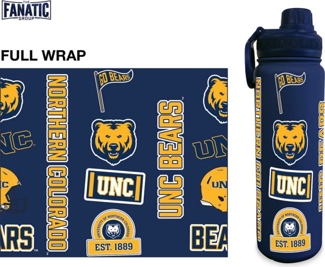 University of Northern Colorado 24 oz. Full Wrap Bottle