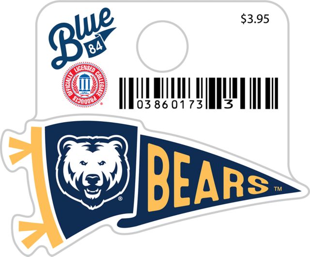 University of Northern Colorado Bears Mini Sticker
