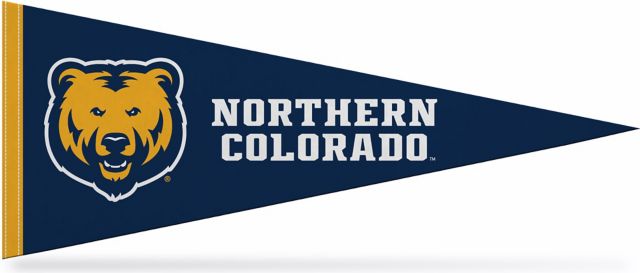 University of Northern Colorado 12"X30" Full Color Pennant