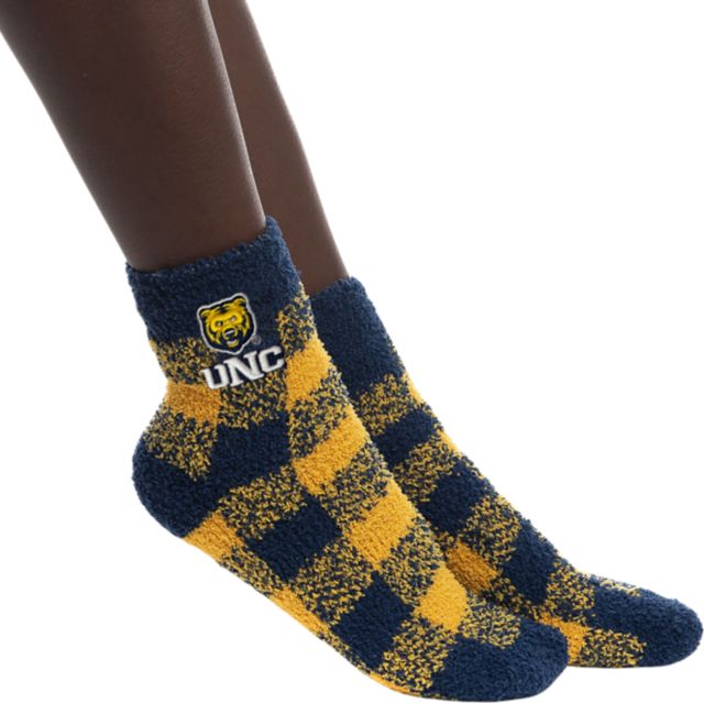 University of Northern Colorado Buffalo Check Socks