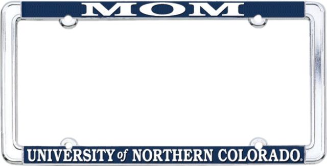 University of Northern Colorado Mom License Plate Frame