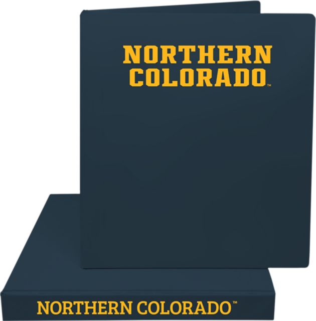 University of Northern Colorado 1'' Vinyl Binder