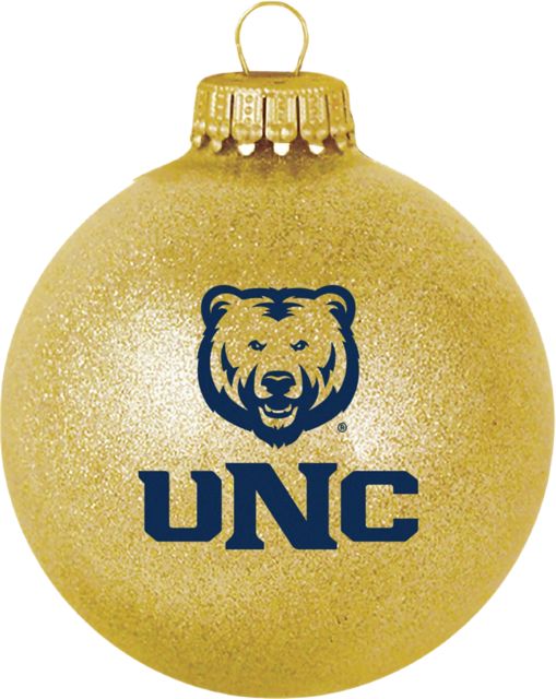 University of Northern Colorado Bears Sparkle Ball Ornament