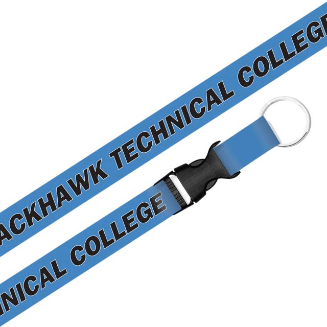 Blackhawk Technical College Lanyard with Buckle