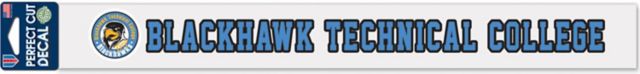 Blackhawk Technical College 2'' x 17'' Perfect Cut Decal