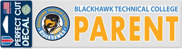 Blackhawk Technical College 3x10 Parent Decal