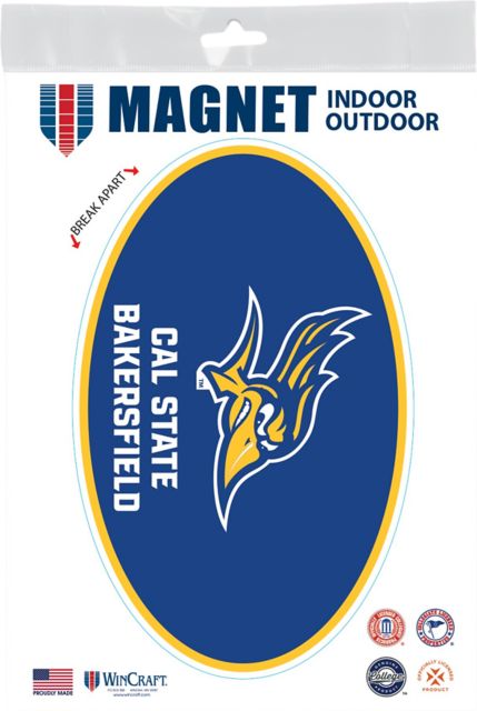 California State University - Bakersfield Roadrunners 3.5 x 5 Oval Magnet