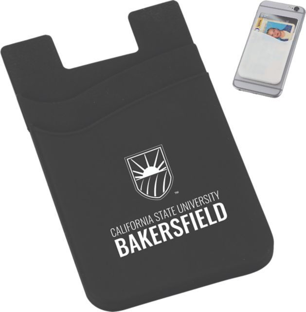California State University - Bakersfield Silicone Card Wallet