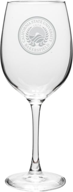 California State University - Bakersfield 16 oz. Wine Glass