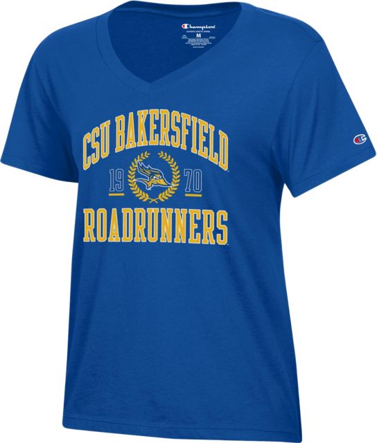 California State University - Bakersfield Roadrunners Women's V-Neck Short Sleeve T-Shirt